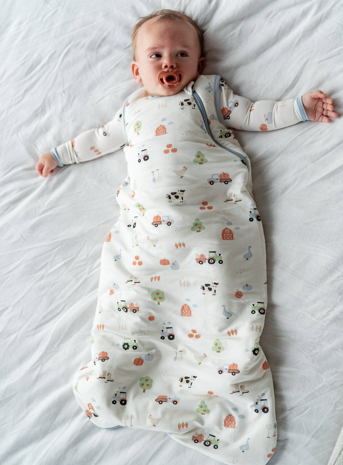 Bamboo Sleep Sack  - Farm (2.5 TOG)
